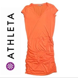 Athleta Dress Topanga Ruched